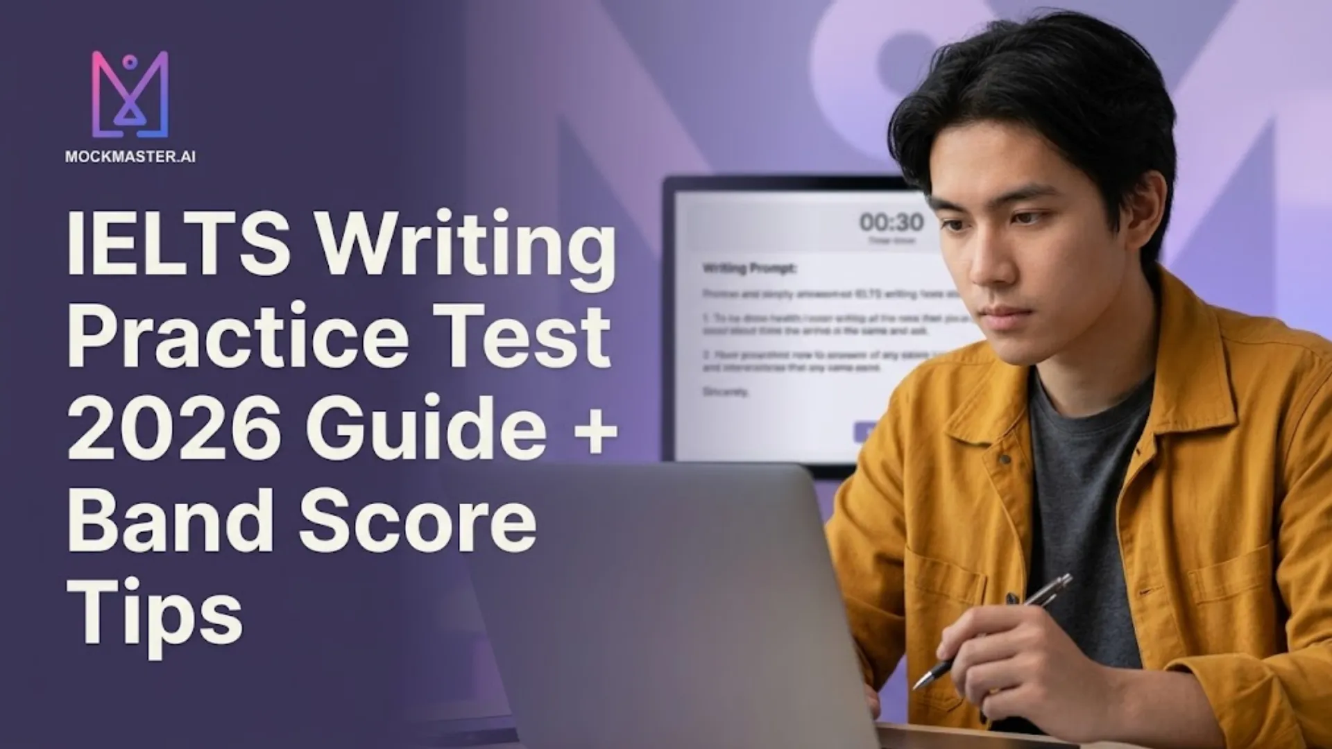 IELTS Writing Practice Test 2026 Guide + Band Score Tips